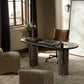 Ponce Desk - Rocky Brown Marble