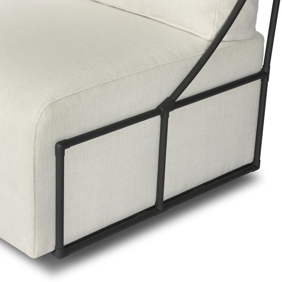 Enola Outdoor Swivel Chair - Vergo Cream