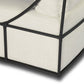 Enola Outdoor Swivel Chair - Vergo Cream