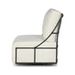 Enola Outdoor Swivel Chair - Vergo Cream