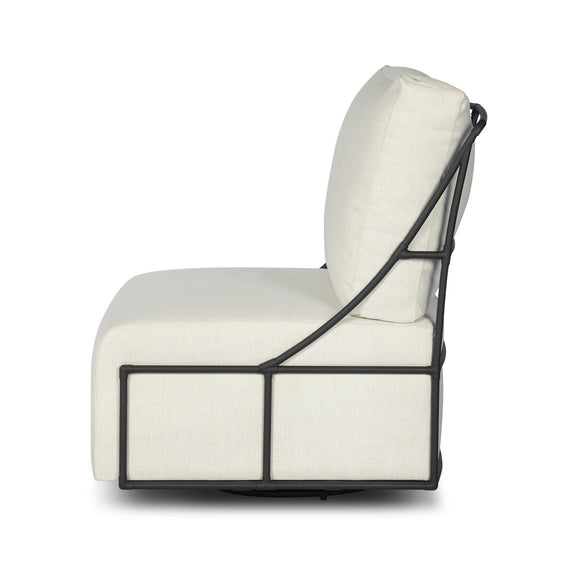Enola Outdoor Swivel Chair - Vergo Cream