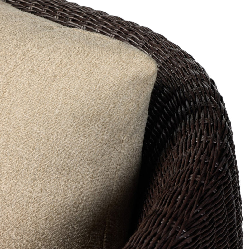 Cyra Outdoor Swivel Chair - Alessi Buff