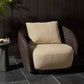 Cyra Outdoor Swivel Chair - Alessi Buff