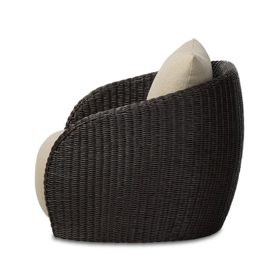 Cyra Outdoor Swivel Chair - Alessi Buff