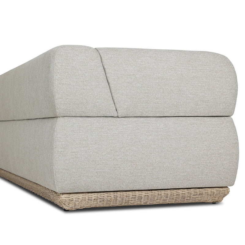 Evander Outdoor Sofa - Ramiro Ecru