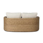 Caney Outdoor Double Chaise - Vergo Cream