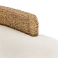 Caney Outdoor Double Chaise - Vergo Cream