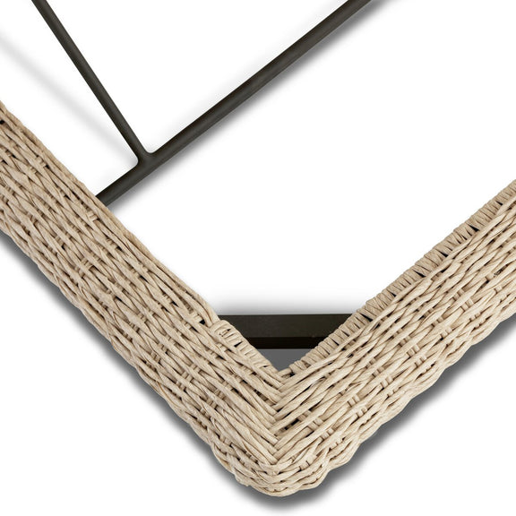 Evander Outdoor Chaise - Ramiro Ecru