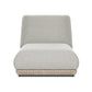 Evander Outdoor Chaise - Ramiro Ecru