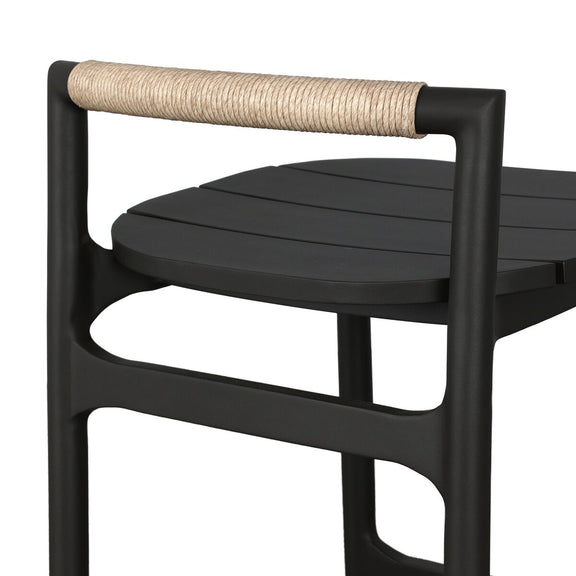 Baden Outdoor Metal Bar + Counter Stool - Vintage White