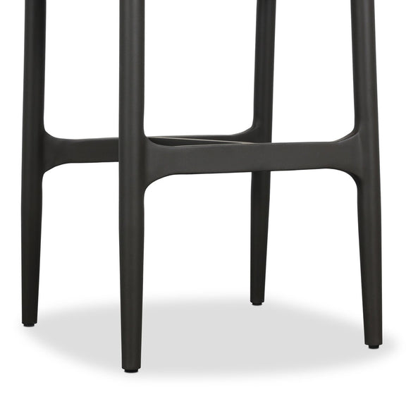 Baden Outdoor Metal Bar + Counter Stool - Vintage White