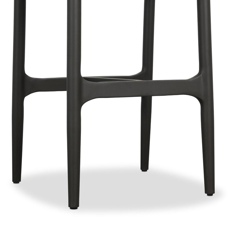 Baden Outdoor Metal Bar + Counter Stool - Vintage White