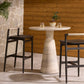 Baden Outdoor Metal Bar + Counter Stool - Vintage White