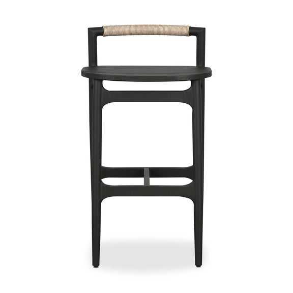 Baden Outdoor Metal Bar + Counter Stool - Vintage White