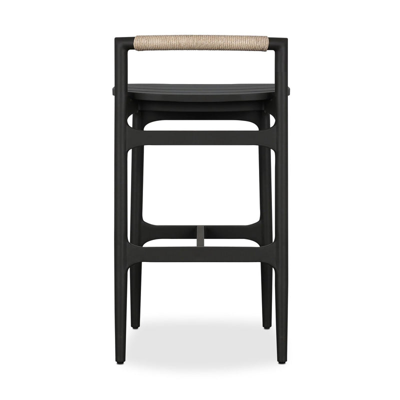Baden Outdoor Metal Bar + Counter Stool - Vintage White