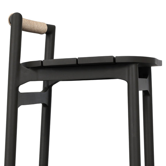 Baden Outdoor Metal Bar + Counter Stool - Vintage White