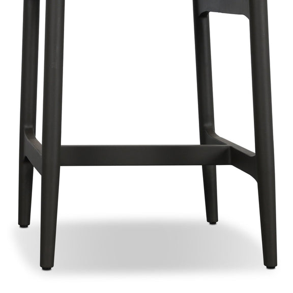 Baden Outdoor Metal Bar + Counter Stool - Vintage White