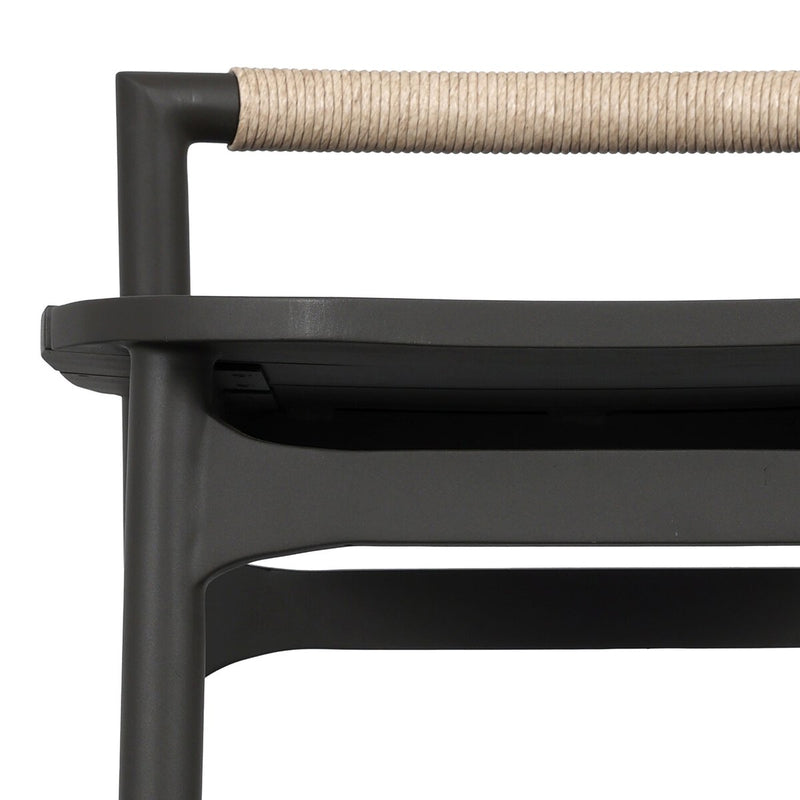 Baden Outdoor Metal Bar + Counter Stool - Vintage White