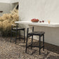 Baden Outdoor Metal Bar + Counter Stool - Vintage White