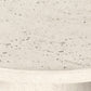 Varda Outdoor Dining Table 48" - Coarse Ivory Concrete