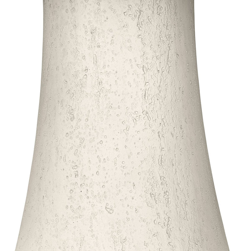 Varda Outdoor Dining Table 48" - Coarse Ivory Concrete