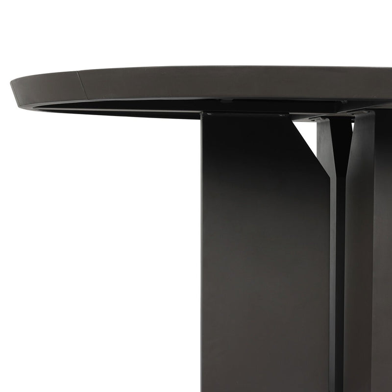 Ernest Outdoor Metal Dining Table-60"