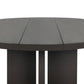 Ernest Outdoor Metal Dining Table-60"