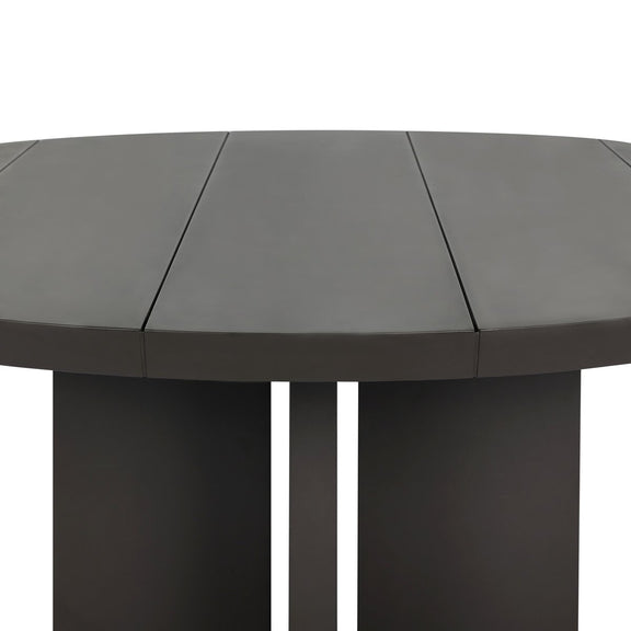 Ernest Outdoor Metal Dining Table-60"