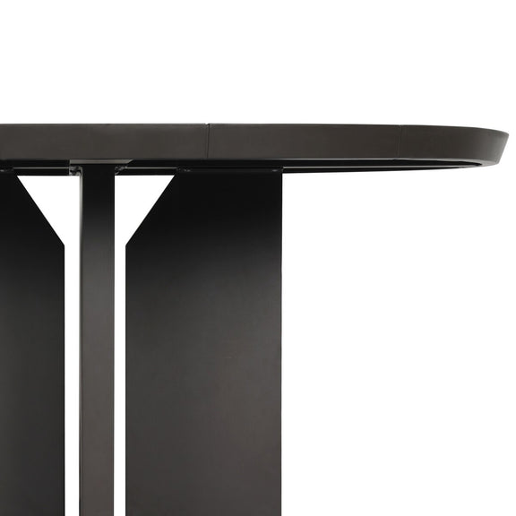 Ernest Outdoor Metal Dining Table-60"