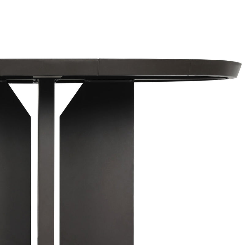 Ernest Outdoor Metal Dining Table-60"