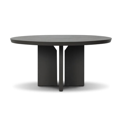 Ernest Outdoor Metal Dining Table-60"