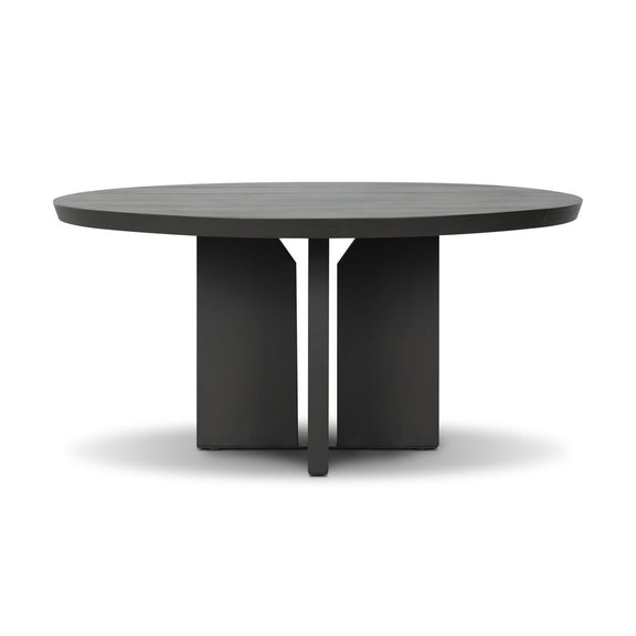 Ernest Outdoor Metal Dining Table-60"