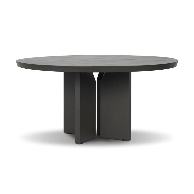 Ernest Outdoor Metal Dining Table-60"