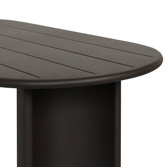 Paden Outdoor Metal Dining Table - Bronze