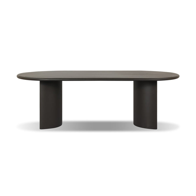 Paden Outdoor Metal Dining Table - Bronze