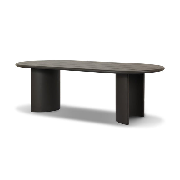 Paden Outdoor Metal Dining Table - Bronze