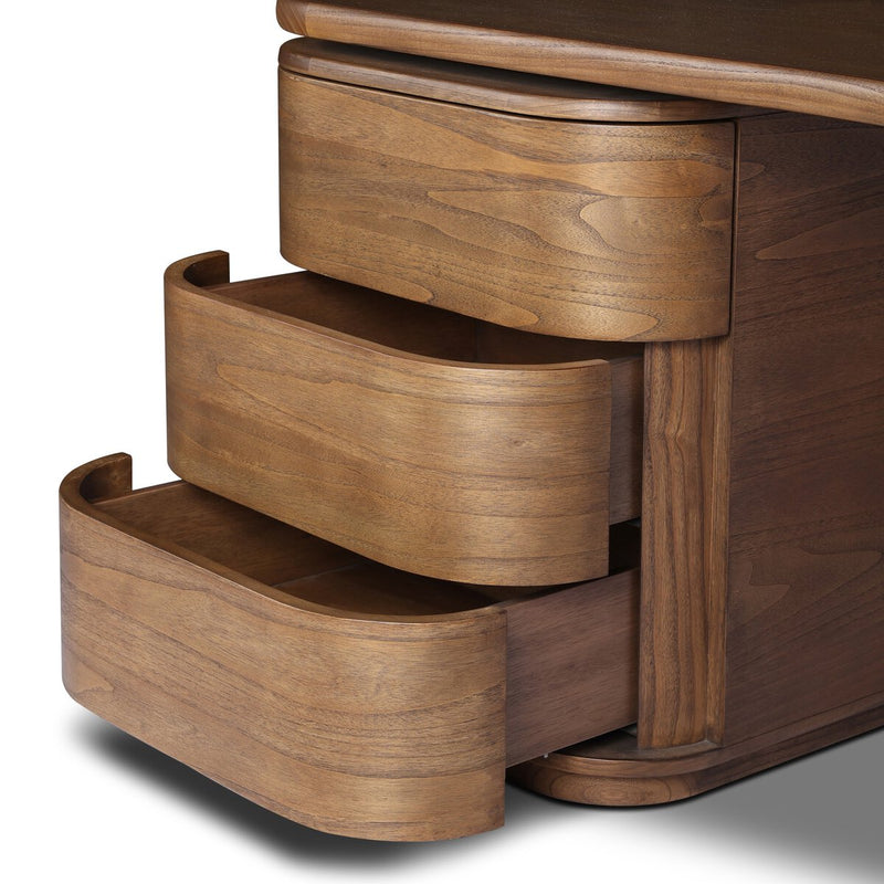 Hawthorne Desk - Amber Sungkai Veneer