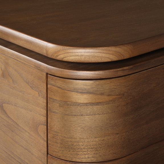 Hawthorne Desk - Amber Sungkai Veneer