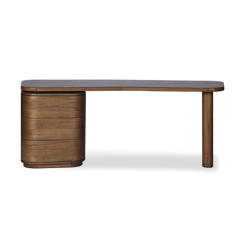 Hawthorne Desk - Amber Sungkai Veneer