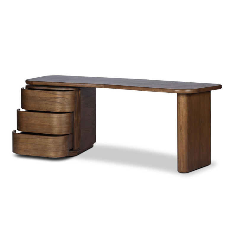 Hawthorne Desk - Amber Sungkai Veneer