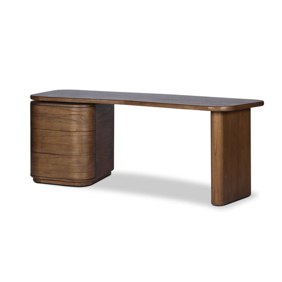 Hawthorne Desk - Amber Sungkai Veneer