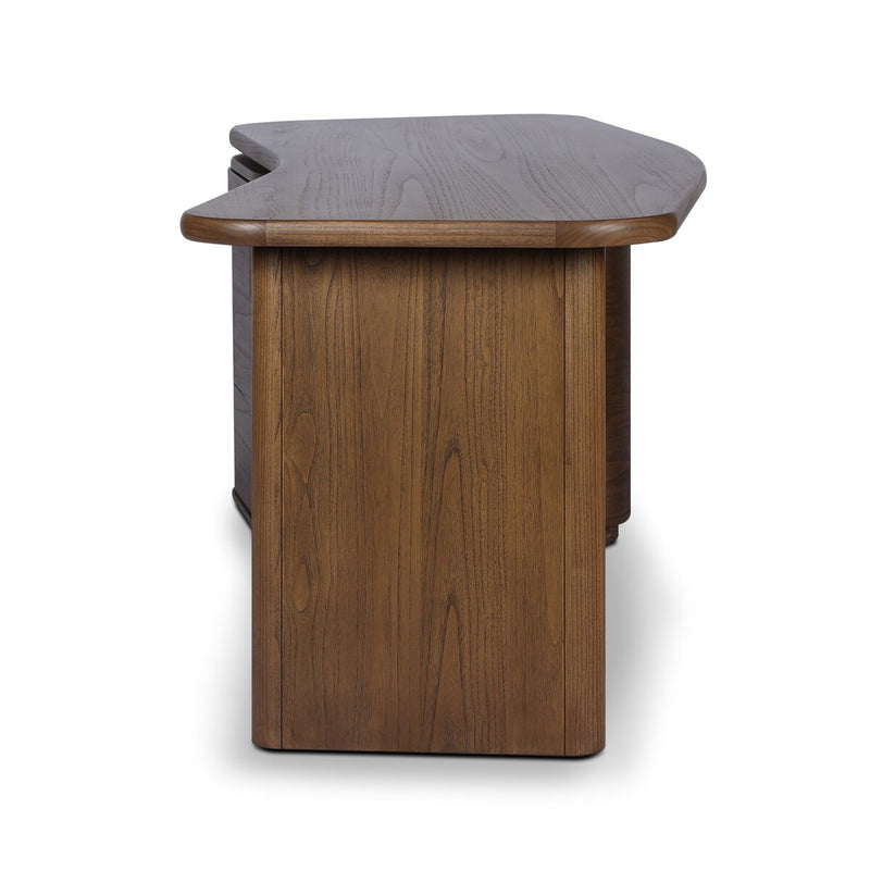 Hawthorne Desk - Amber Sungkai Veneer