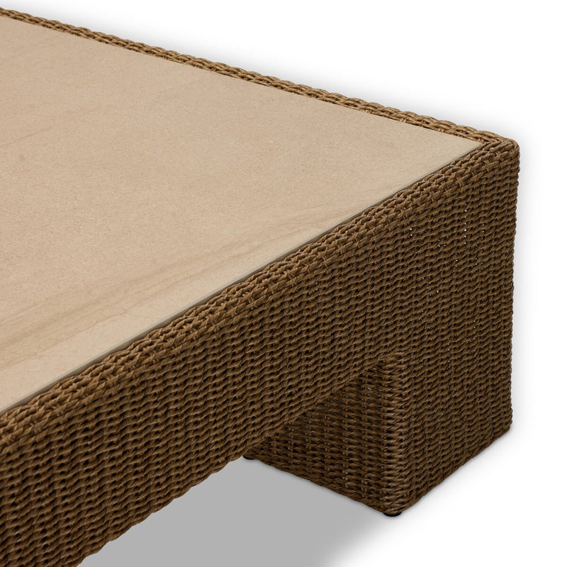 Maris Outdoor Coffee Table - Corso Beige