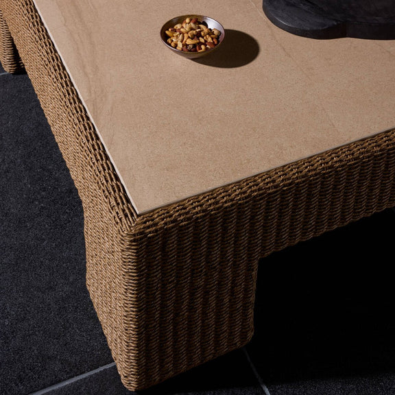 Maris Outdoor Coffee Table - Corso Beige