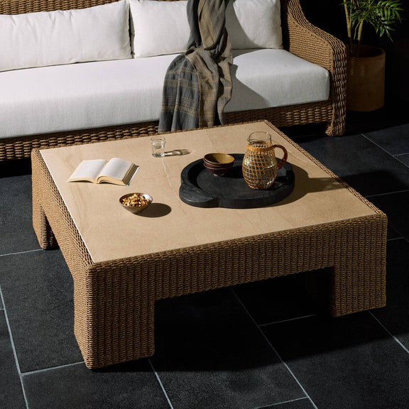 Maris Outdoor Coffee Table - Corso Beige