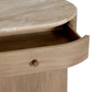 Lando Nightstand - Sand Marble