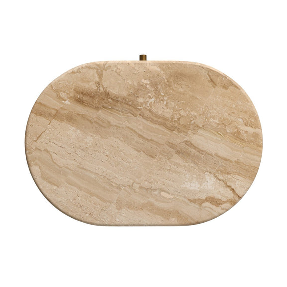 Lando Nightstand - Sand Marble