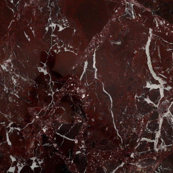 Lando Nightstand - Merlot Marble