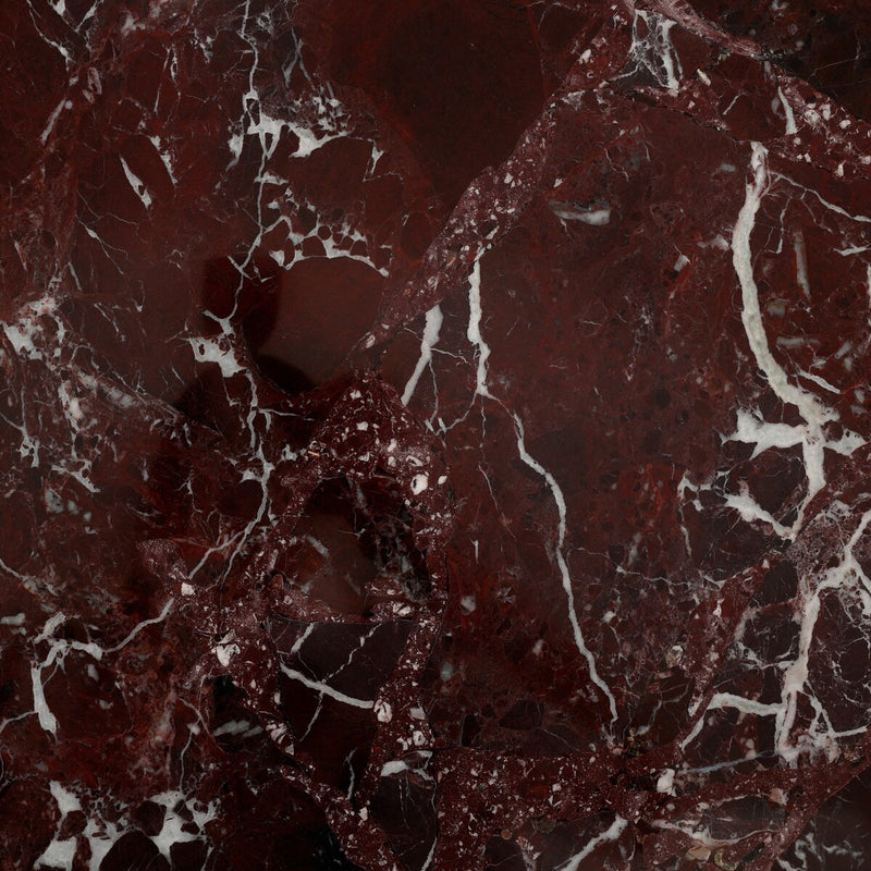Lando Nightstand - Merlot Marble