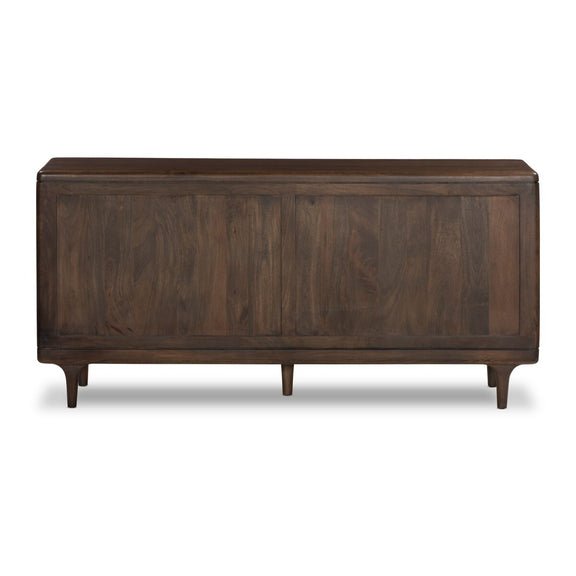 Eldrin 6 Drawer Dresser - Warm Brown Mango